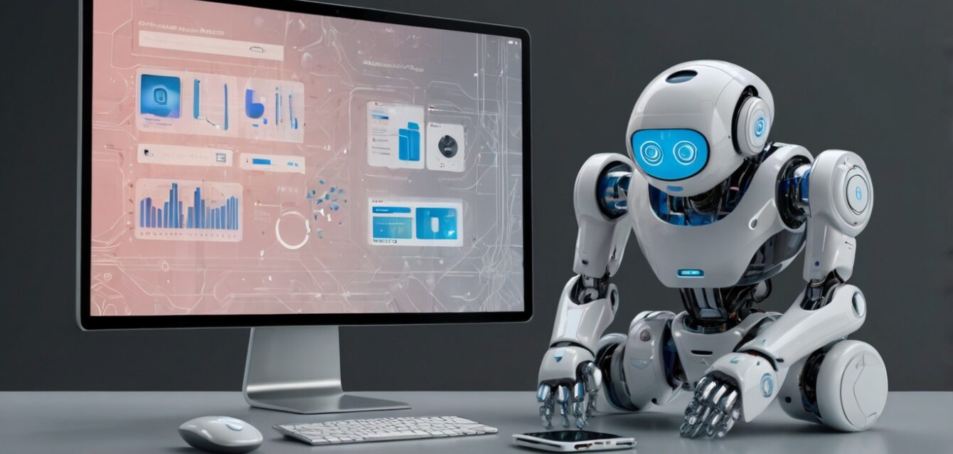 Illustration of AI assistant choosing brands based on visibility and trust factors